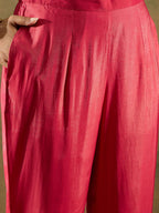 Indo Era Floral Embroidered Kurta With Trousers & Dupatta | Grocsy