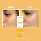 Wishcare Vitamin C Pure Glow Milk Sunscreen SPF 50 | Grocsy