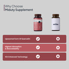 Miduty by Palak Notes Liposomal Quercetin Capsules | Grocsy