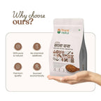 Bharat Vedica Organic Black Chickpeas - Organic Black Chana | Grocsy