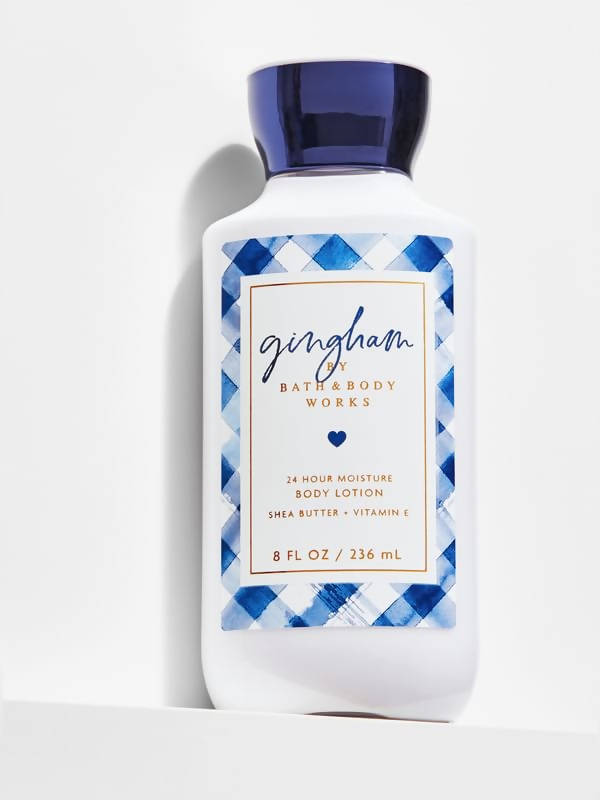 Bath & Body Works Gingham Super Smooth Body Lotion | Grocsy
