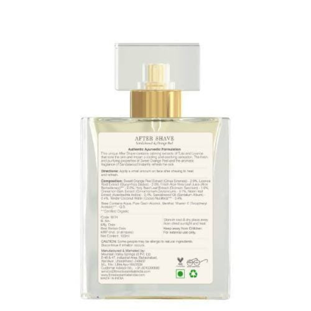 Forest Essentials After Shave Spray Sandalwood & Orange Peel | Grocsy