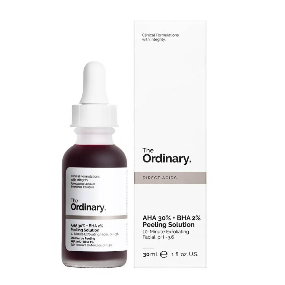 The Ordinary AHA 30% + BHA 2% Peeling Solution Serum | Grocsy