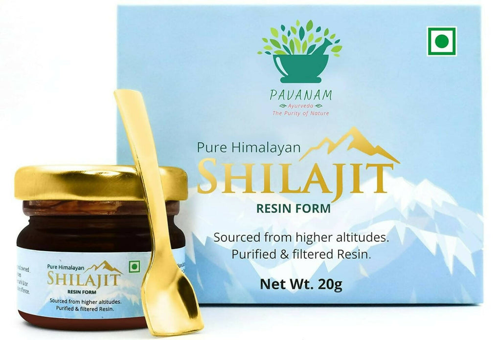 Pavanam Ayurveda Pure Himalayan Sj Resin Form | Grocsy