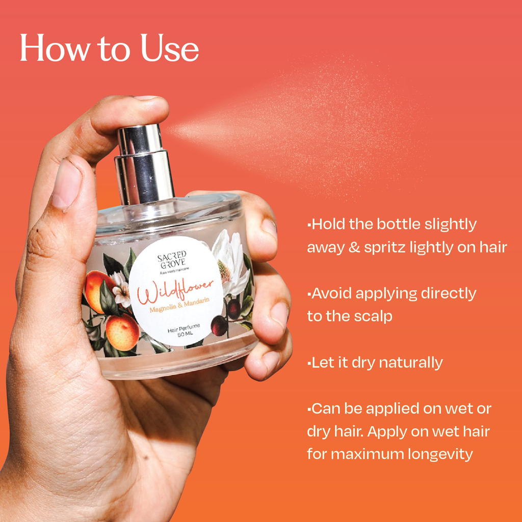 Sacred Grove Wildflower: Hair Perfume For Women | Grocsy