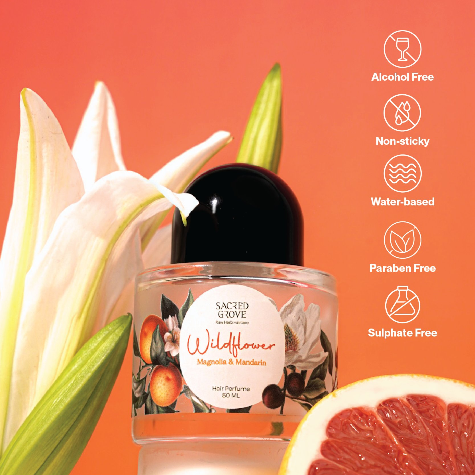 Sacred Grove Wildflower: Hair Perfume For Women | Grocsy