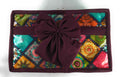 Asmaani Satin 6 Pocket Wine Bow Jewellery Kit | Grocsy