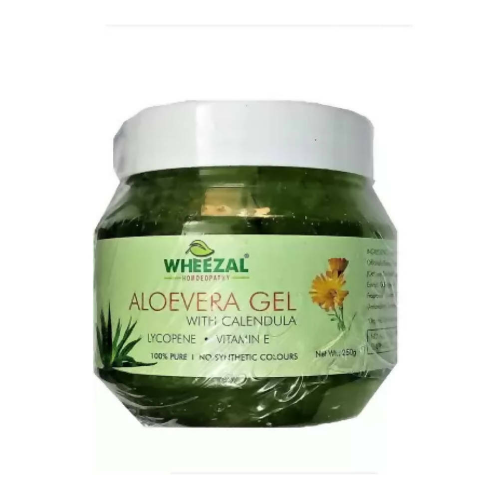 Wheezal Aloevera Gel with Calendula | Grocsy