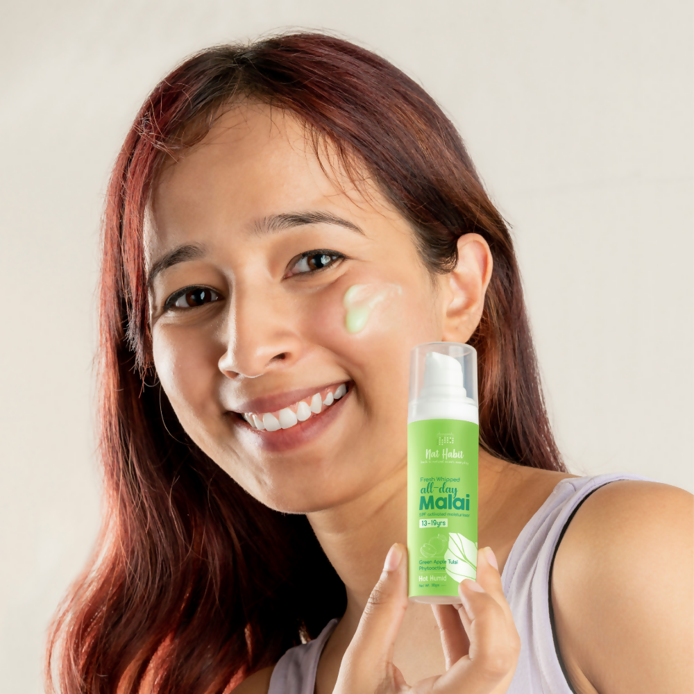 Nat Habit Green Apple Tulsi Light Face Moisturizer | Grocsy