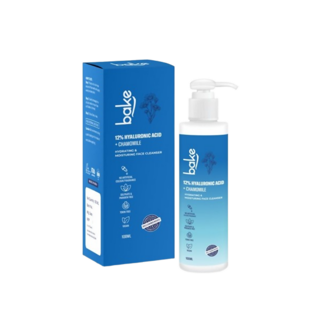 Bake 12% Hyaluronic Acid Face Cleanser | Grocsy