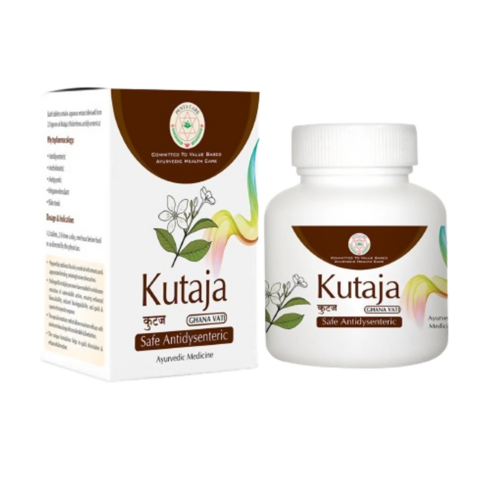 Pentacare Ayurveda Kutaja Ghanavati | Grocsy