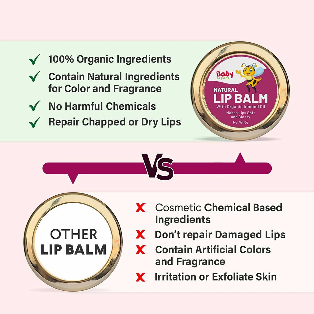 Babyorgano Natural Lip Balm - Chocolate Flavor | Grocsy