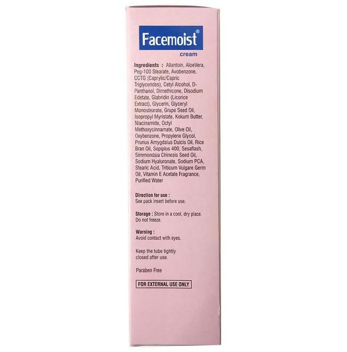 Facemoist Cream SPF 15 Facial Rejuvenator & Daily Moisturiser | Grocsy