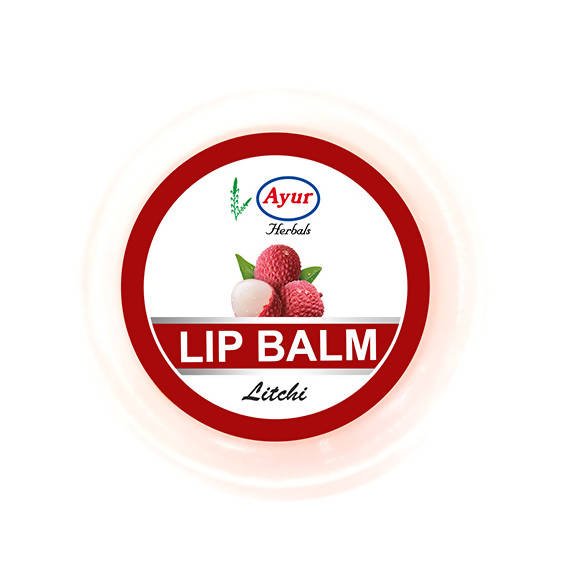 Ayur Herbals Litchi Lip Balm | Grocsy