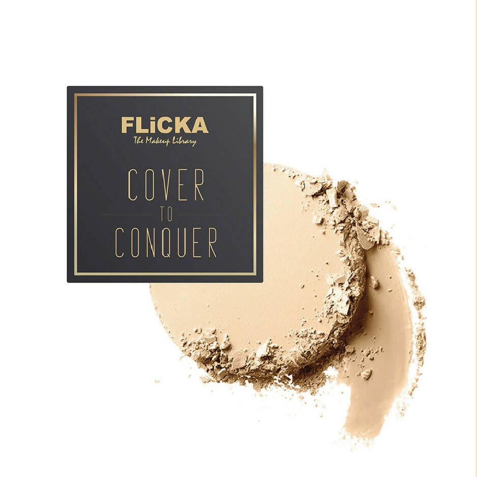 Flicka Cover To Conquer Compact - Caramel | Grocsy