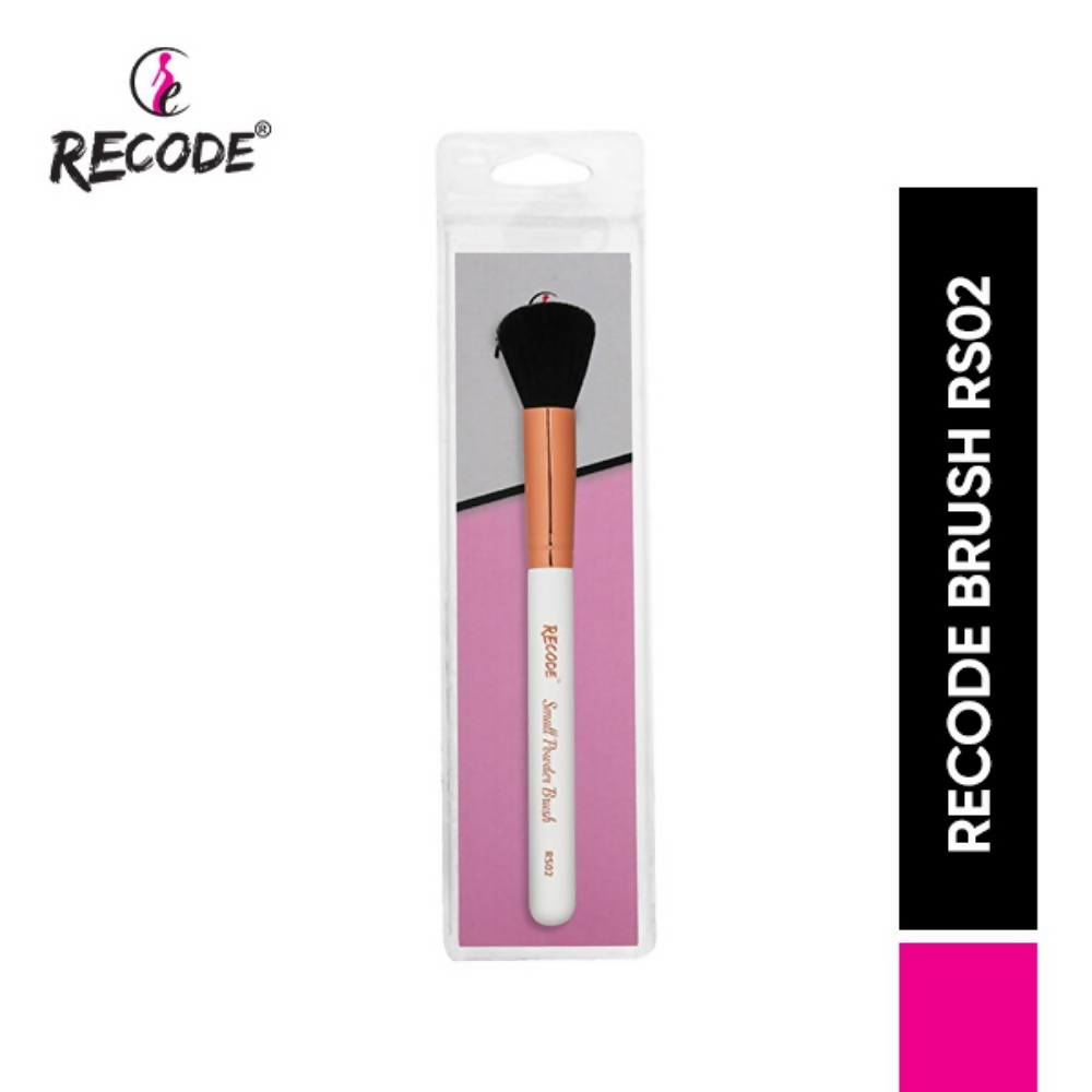 Recode Small Powder, Bronzer & Contour Brush - RS 02 | Grocsy