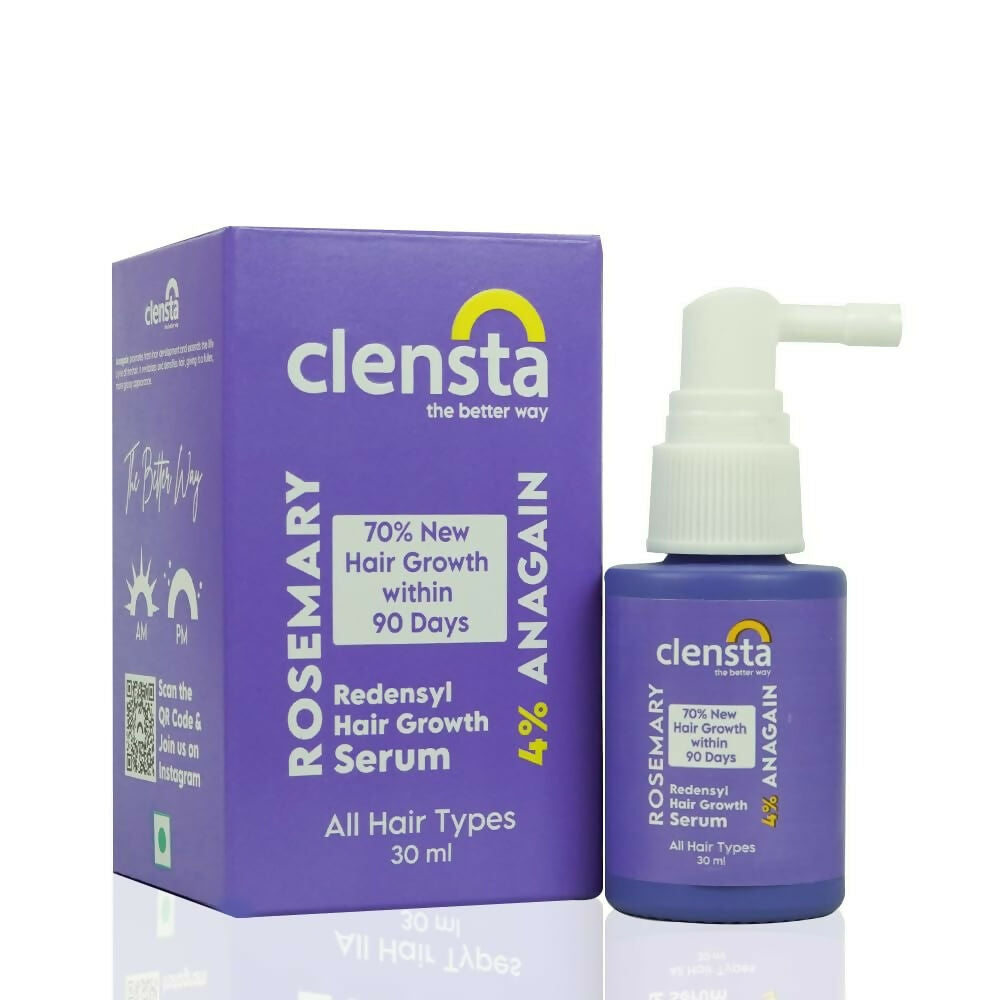 Clensta Rosemary Redensyl Hair Growth Serum | Grocsy