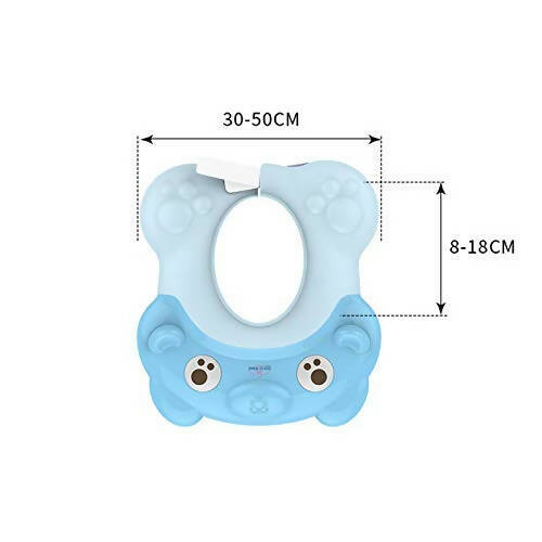 Safe-O-Kid Shampoo Shower cap for kids set of 2pcs- Blue Colour | Grocsy
