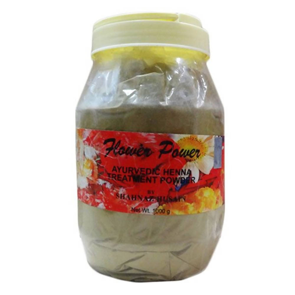 Shahnaz Husain Flower Power Ayurvedic Henna Treatment Powder | Grocsy