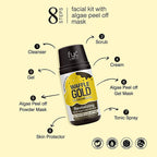 FYC Professional Waffle Gold Ice Cream Mask Facial Kit | Grocsy
