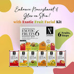 NutriGlow NATURAL'S Exotic Fruit Facial Kit | Grocsy