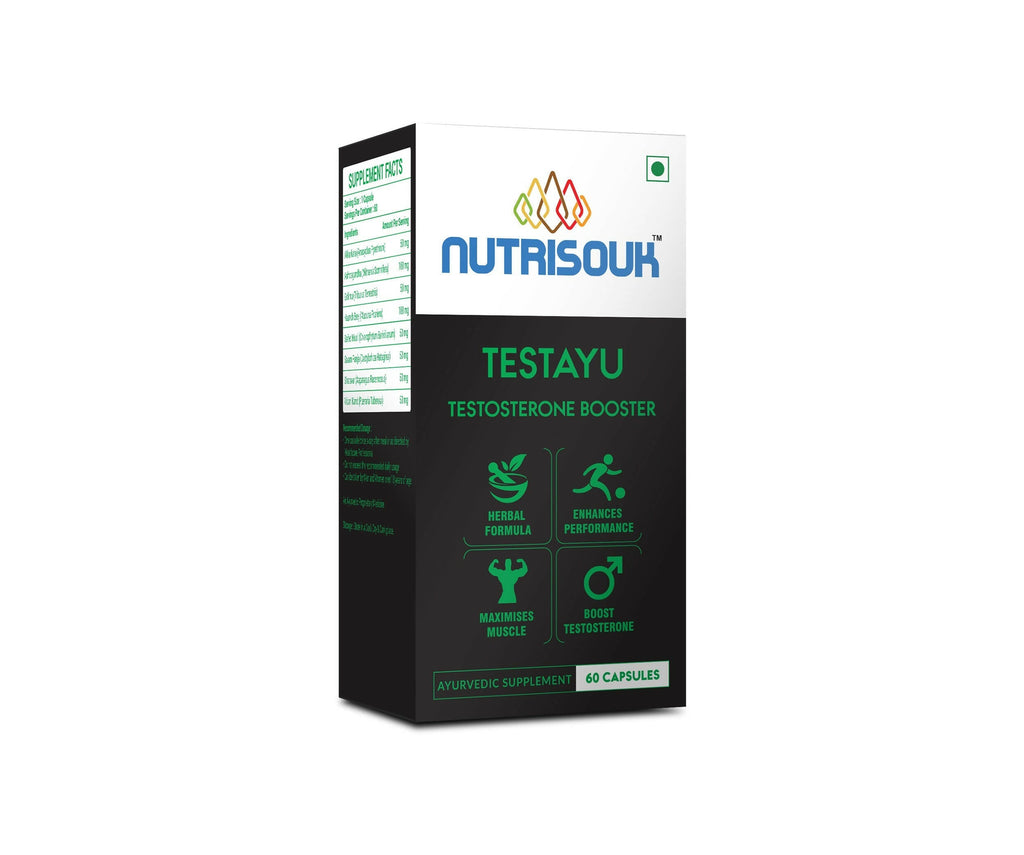 Nutrisouk Testayu Testosterone Booster Capsules | Grocsy