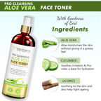 Volamena Pro Clearing Aloe Vera Face Toner | Grocsy