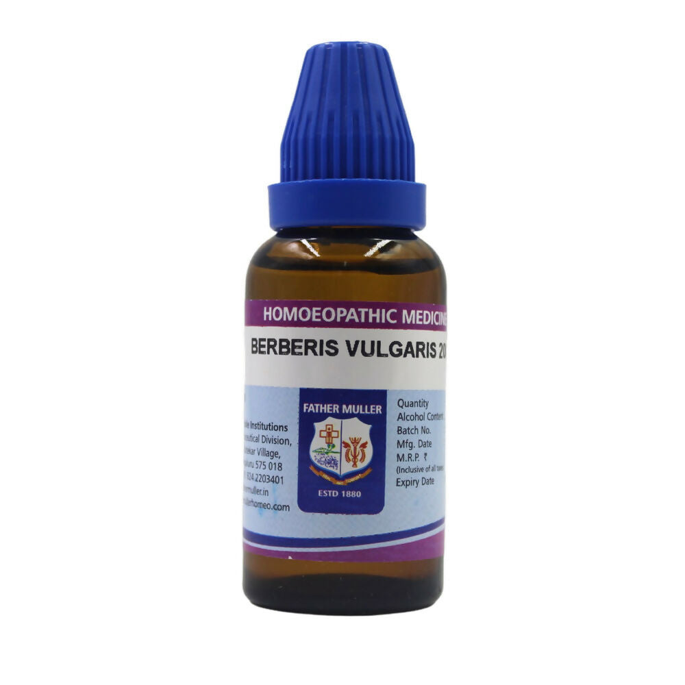 Father Muller Berberis Vulgaris Dilution | Grocsy