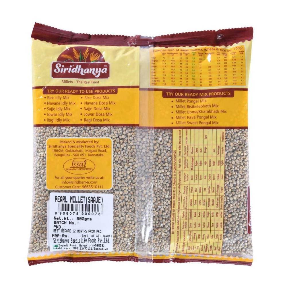 Siridhanya Browntop Millet (Korle) | Grocsy