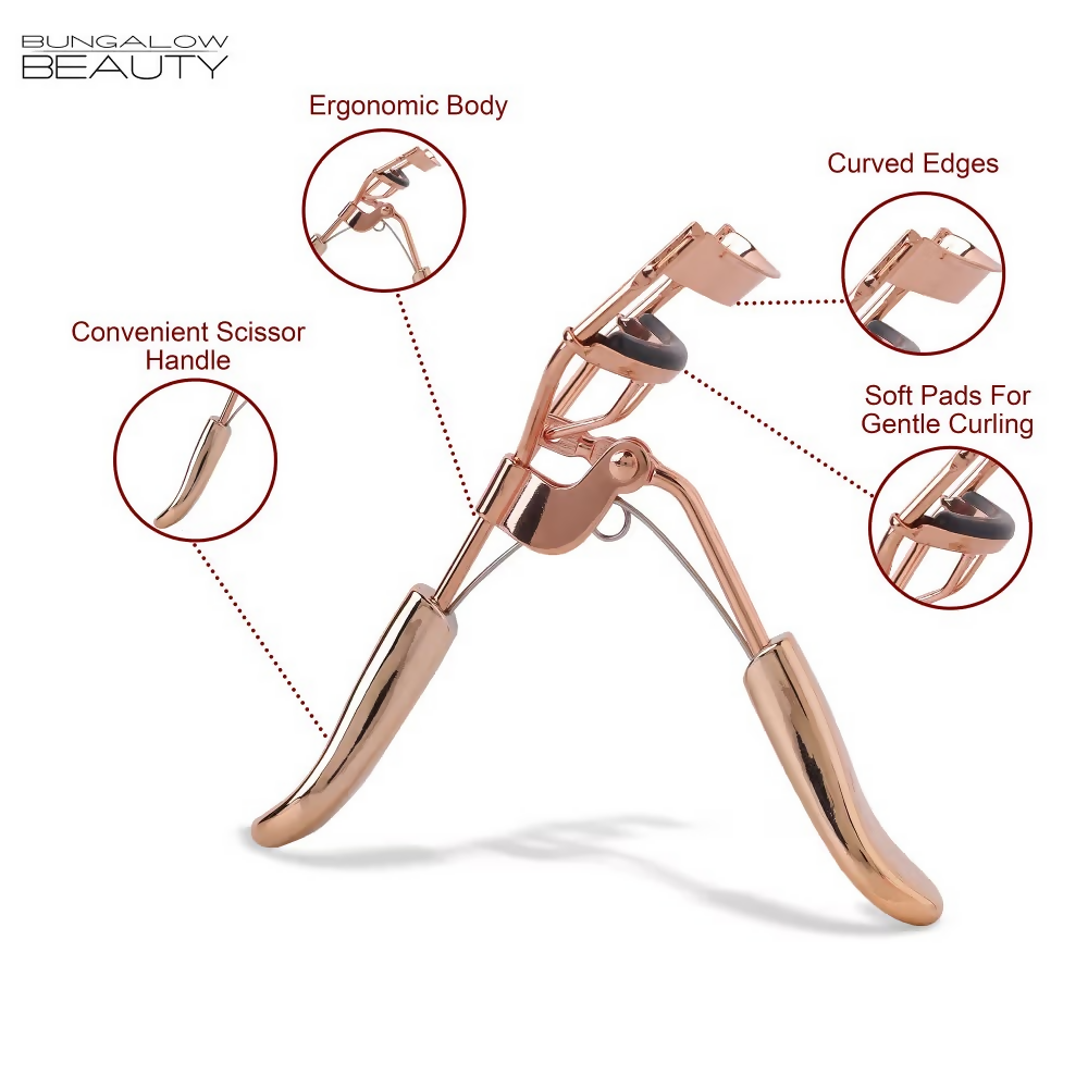BUNGALOW BEAUTY Professional Quality Eyelash Curler | Grocsy