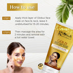 Globus Naturals Gold Peel Off Mask | Grocsy