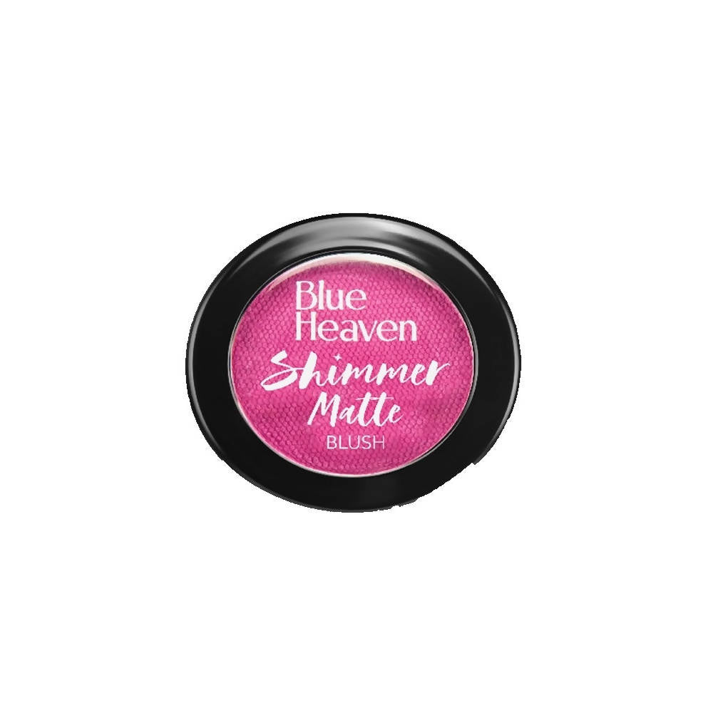 Blue Heaven Shimmer Matte Blush Shade 506 | Grocsy