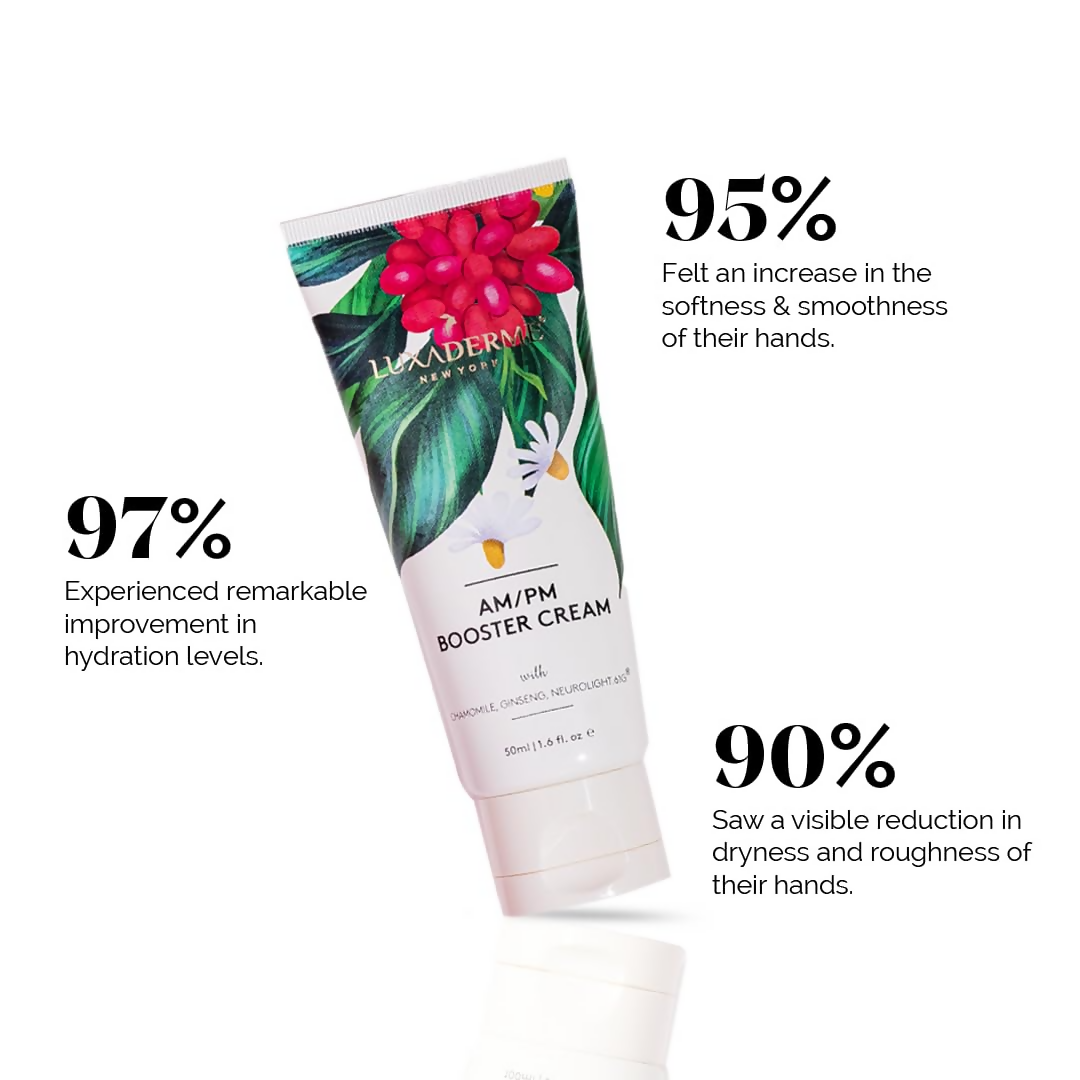 LuxaDerme Am/Pm Booster Cream For Face & Neck | Grocsy