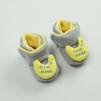 Tiny Bugs For Boys & Girls Baby Winter Booties - Grey | Grocsy