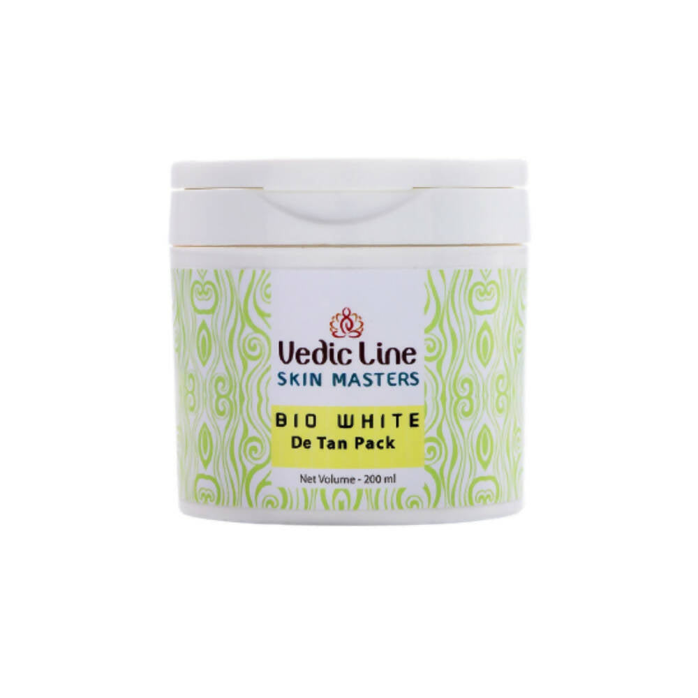 Vedic Line Skin Masters Bio White De Tan Face Pack | Grocsy