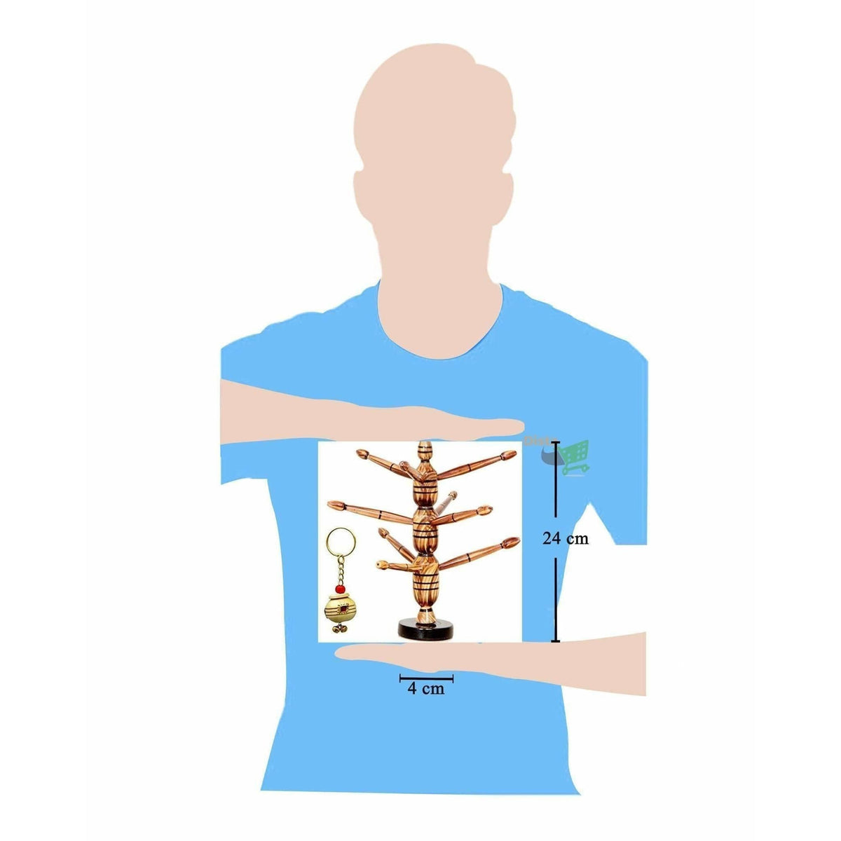 Wooden Bangle Stand | Grocsy