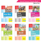 World Famous Classics Book 1 (Set of 6)| Ages 8-15 Year | Grocsy