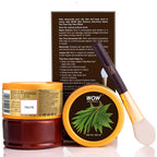 Wow Skin Science Anti-Acne Neem & Tea Tree Clay Face Mask | Grocsy