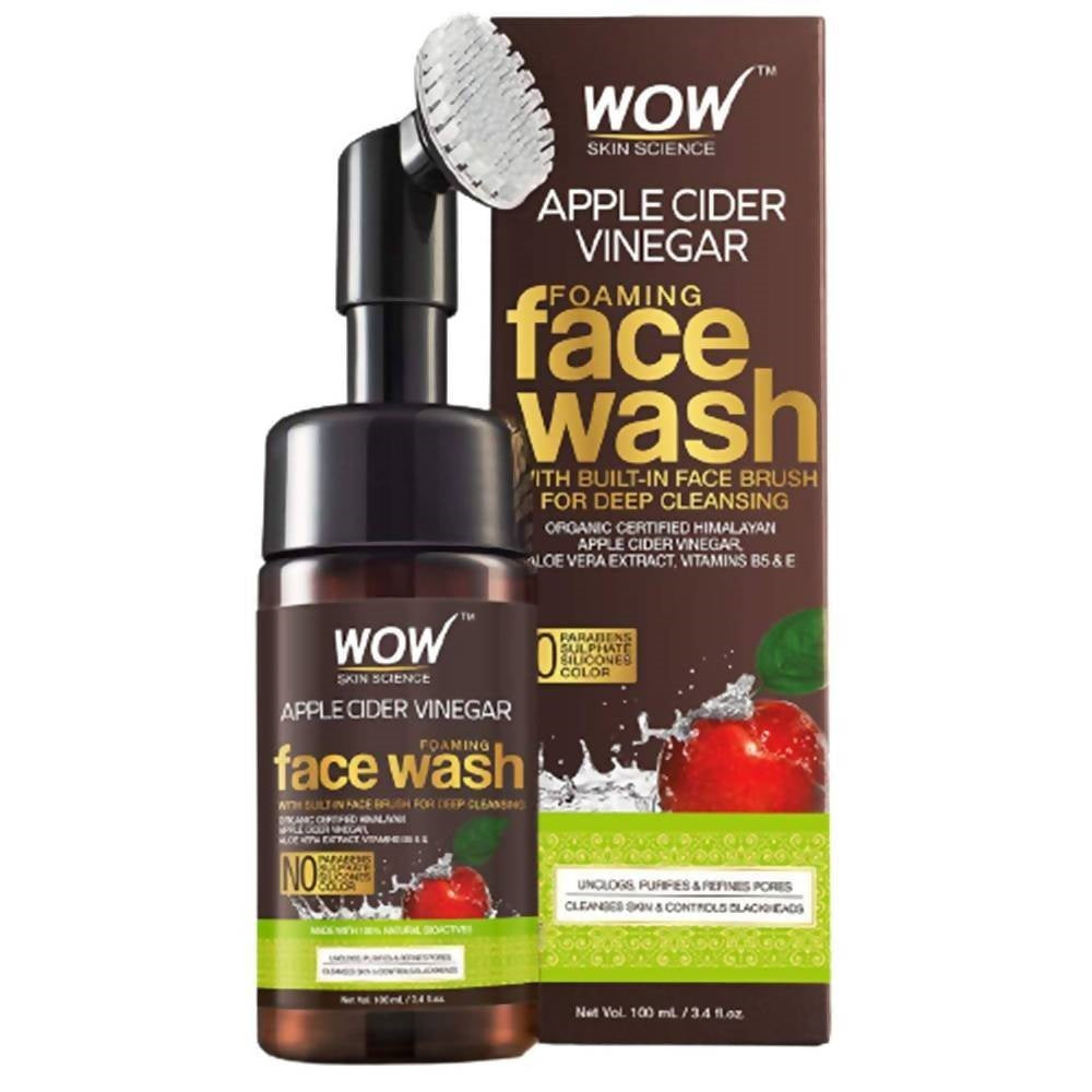 Wow Skin Science Apple Cider Vinegar Face Wash | Grocsy