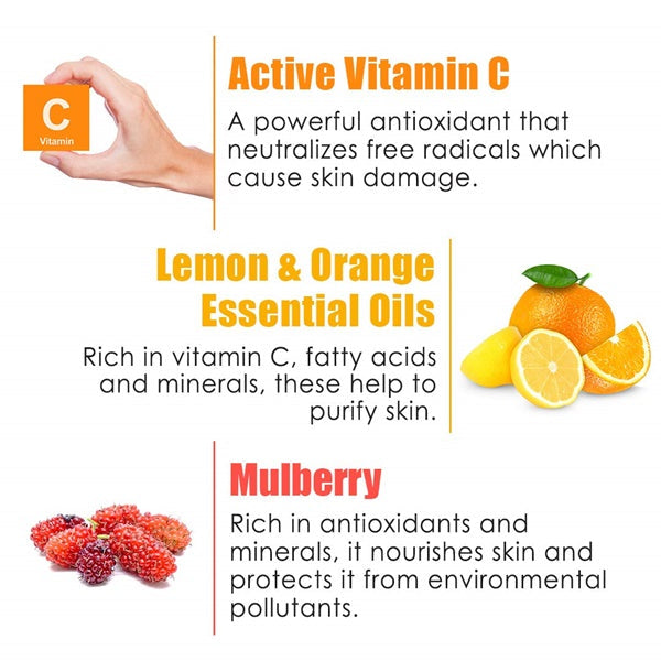 Wow Skin Science Vitamin C & Niacinamide Brightening Foaming Face Wash | Grocsy