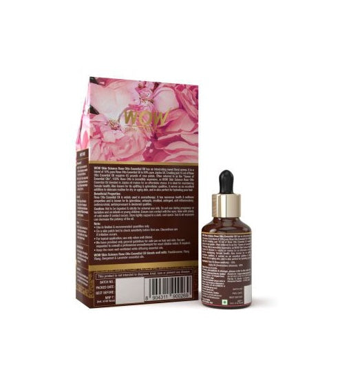 Wow Skin Science Rose Otto Essential Oil | Grocsy