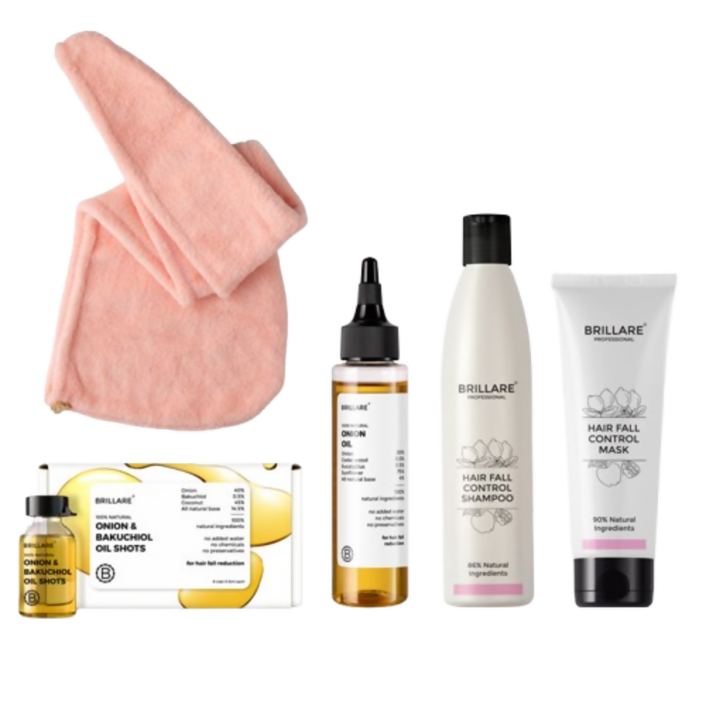 Brillare Complete Hair Fall Control kit | Grocsy