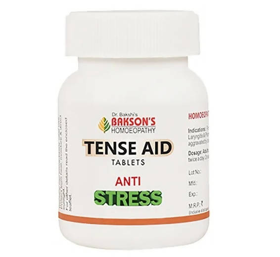 Bakson's Homeopathy Tense Aid Tablets | Grocsy