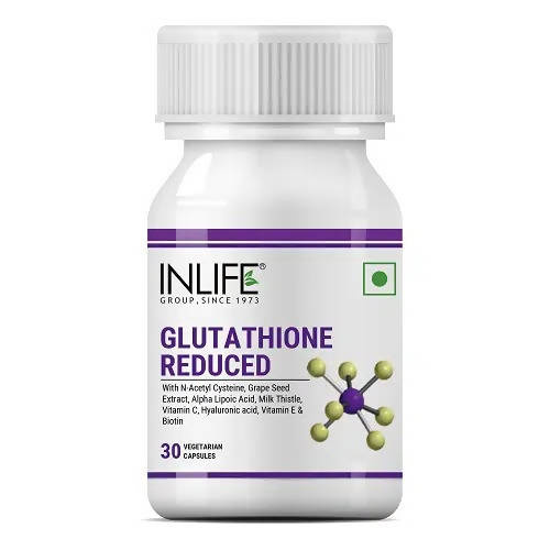 Inlife Glutathione Reduced Capsules | Grocsy