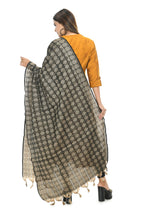 Mominos Fashion Moeza Handloom Black Color Cotton Dupatta | Grocsy