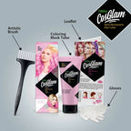 Nisha Cosglam Semi Permanent Hair Color 11 Soft Pink | Grocsy