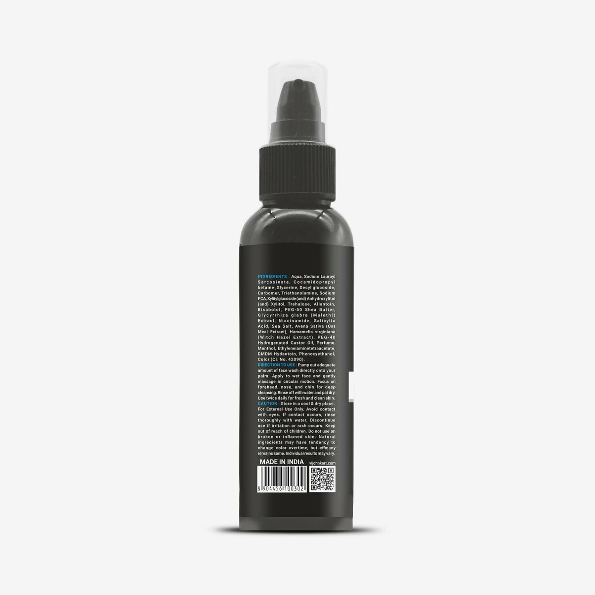 VI-JOHN Master Stroke Calming Aqua Face Wash Deep Hydration And Clearer Skin For All Skin Type | Grocsy