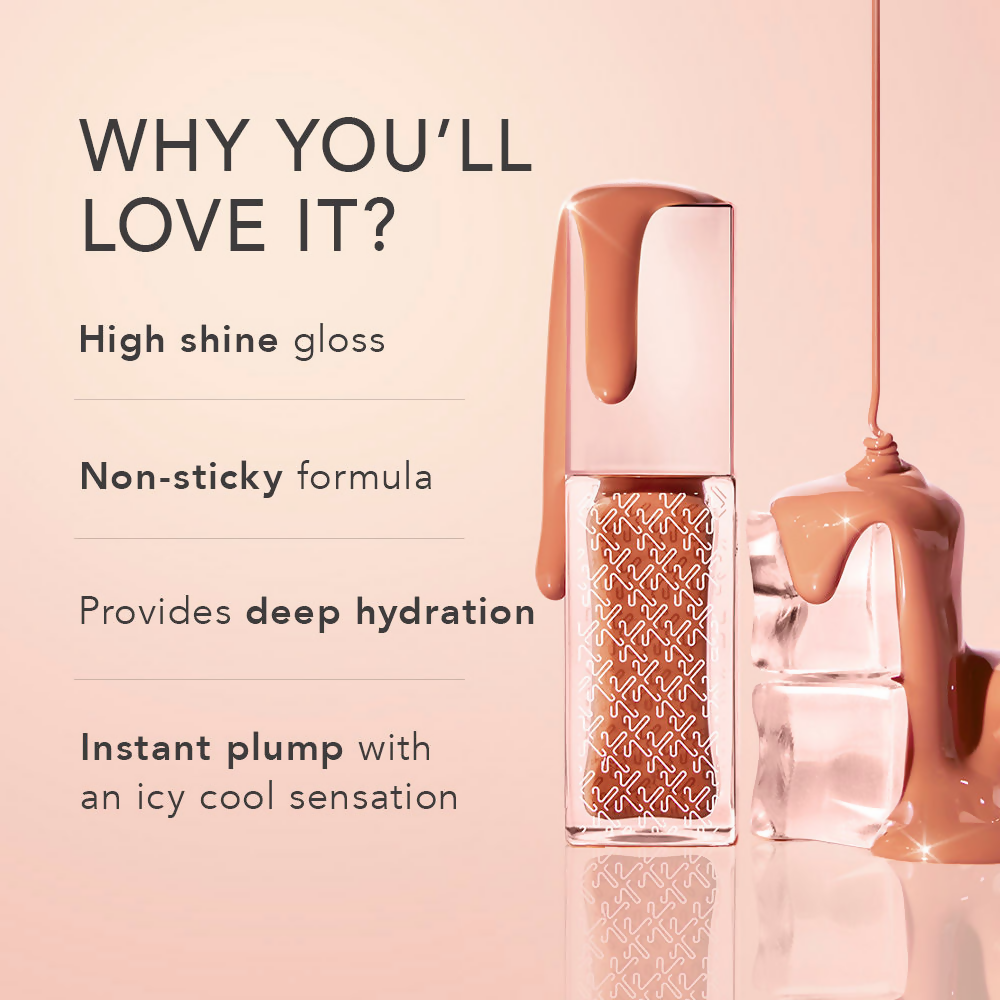 Kay Beauty FullFill Tinted Lip Plumping Gloss - Gimme Roses | Grocsy