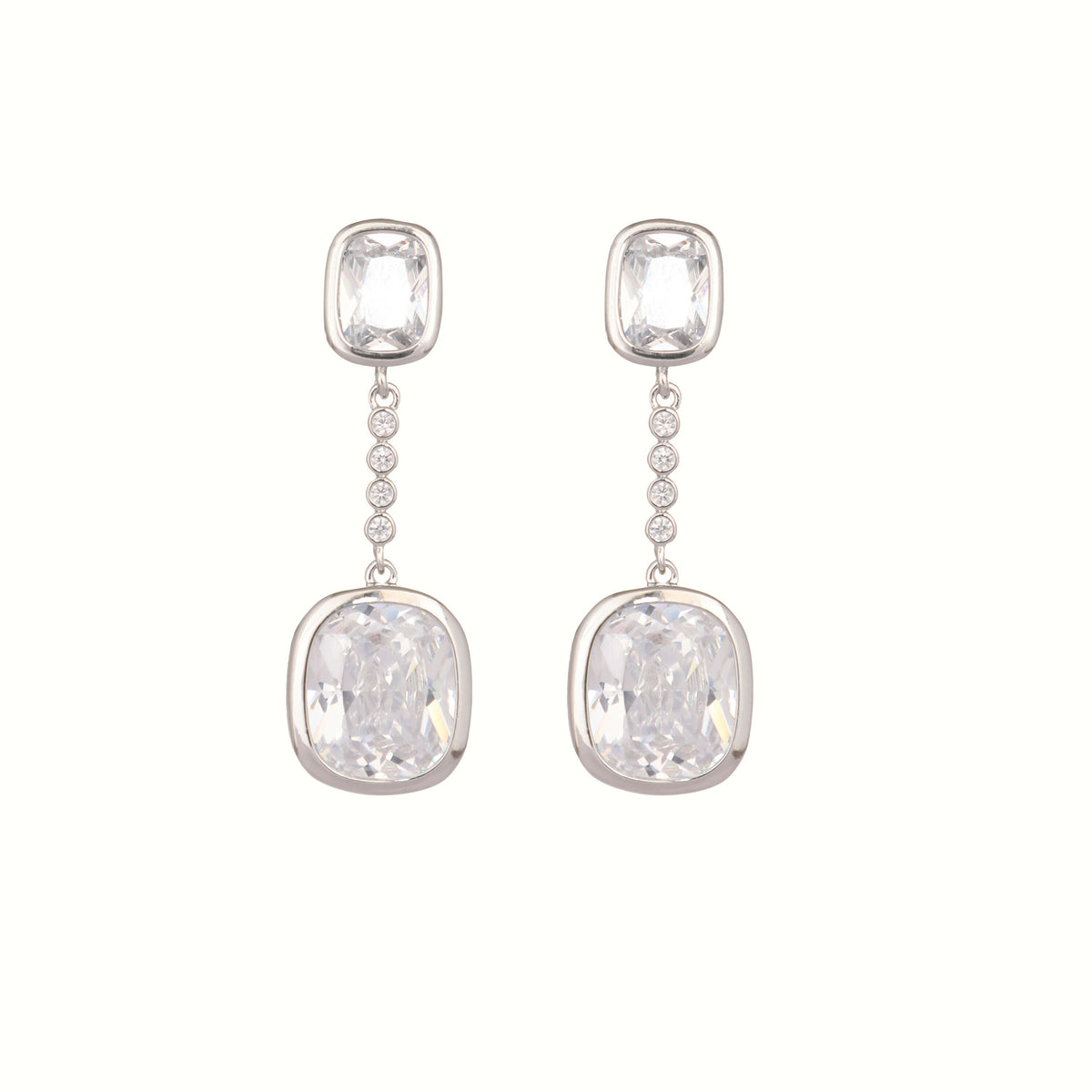 Nuyug Diamond Luxe Cascades Anti Tarnish Earrings | Grocsy