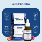 Man Matters Hair Growth Combo - Biotin Hair Gummies & Advanced Hair Serum | Grocsy